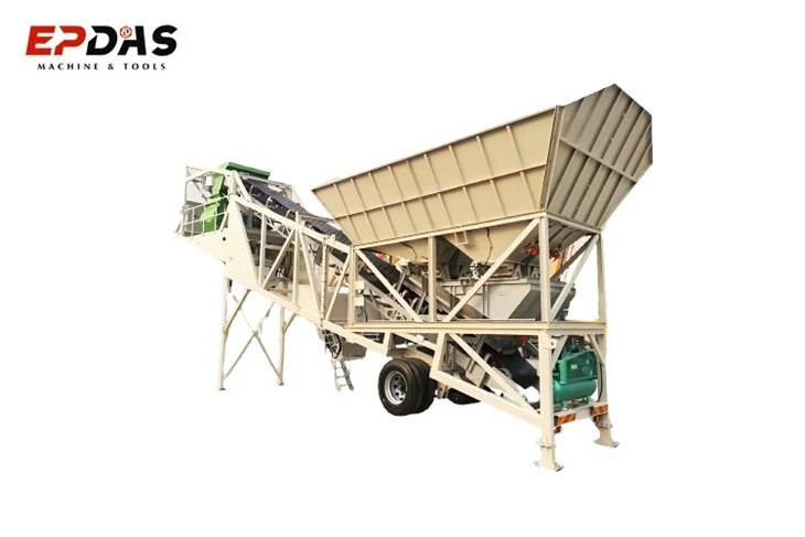 yhzs mobile batch plant